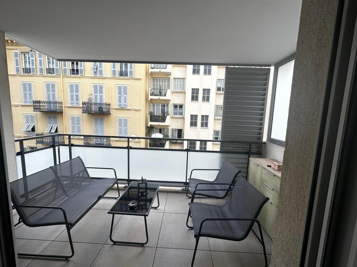 Superbe Appartement Terrasse 2P A 5 Min A Pied Du Vieux Nice, Du Port Et Du Tram Exteriér fotografie